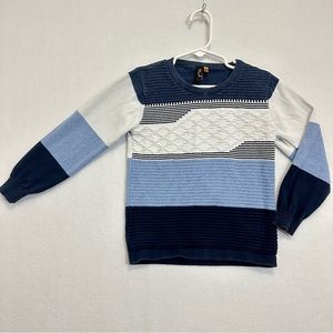 Boys Sweater Lightweight Blue Size 5-6